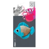 M-Pets (М-Петс) Cat Toy Fish - Іграшка Рибка з флуоресцентної тканини для котів; 8х7х4 см