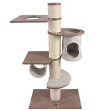 M-Pets (М-Петс) CatElite Leonardo Cat tree – Игровой комплекс Леонардо с когтеточкой для кошек; 68х40х127 см