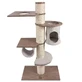 M-Pets (М-Петс) CatElite Leonardo Cat tree – Игровой комплекс Леонардо с когтеточкой для кошек; 68х40х127 см