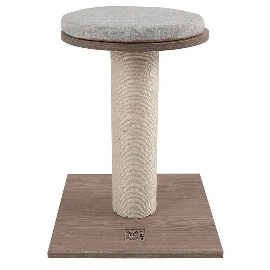M-Pets (М-Петс) CatElite Marilyn Cat tree – Дряпка-стовбчик Мерлін з платформою для котів; 40х40х48 см: ціни та характеристики