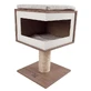 M-Pets (Π-ΠΠ΅ΡΡ) CatElite Richard Cat tree β ΠΠΎΠ³ΡΠ΅ΡΠΎΡΠΊΠ°-ΡΡΠΎΠ»Π±ΠΈΠΊ Π ΠΈΡΠ°ΡΠ΄ Ρ ΠΏΠ»Π°ΡΡΠΎΡΠΌΠΎΠΉ-Π΄ΠΎΠΌΠΈΠΊΠΎΠΌ Π΄Π»Ρ ΠΊΠΎΡΠ΅ΠΊ; 40Ρ
40Ρ
62 ΡΠΌ