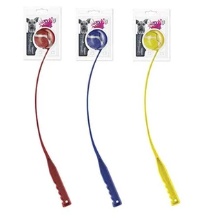 M-Pets (М-Петс) Catapult Ball Laucher - Іграшка Катапульта для метання м'ячів для собак; 65х6х6 см (Кольори в асортименті)