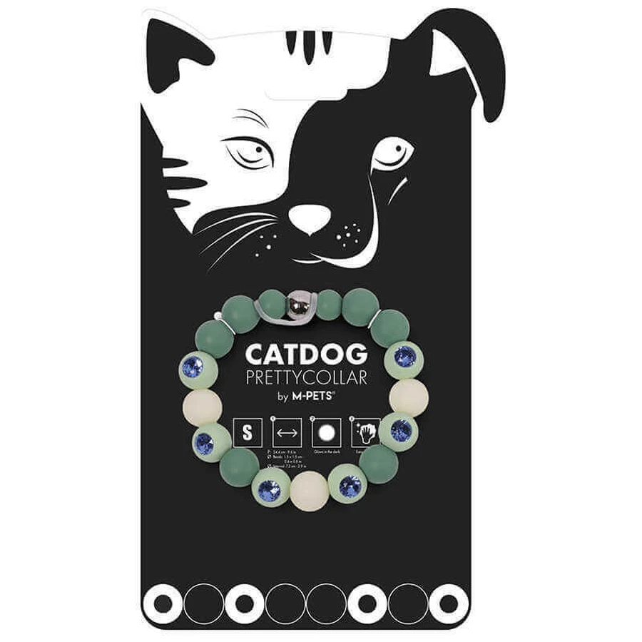 M-Pets (М-Петс) Catdog Luminous Pretty - Светящийся ошейник для котов и собак; S (Цвета в ассортименте): цены и характеристики