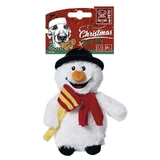 M-Pets (М-Петс) Christmas Dog Toy Holly - Игрушка с пищалкой Снеговик для собак; 20х10х7 см