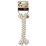 M-Pets (М-Петс) Coto White Bone - Игрушка-веревка Белая кость для собак; 30 см (Белый)