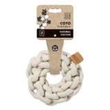 M-Pets (М-Петс) Coto White Ring - Іграшка Вайт Рінг для собак; 13 см (Білий)
