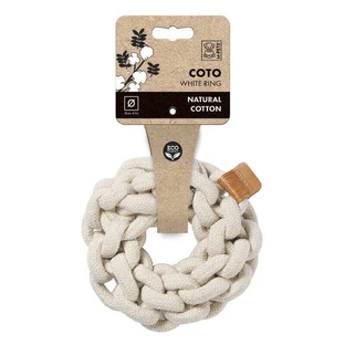 M-Pets (М-Петс) Coto White Ring - Іграшка Вайт Рінг для собак; 13 см (Білий)