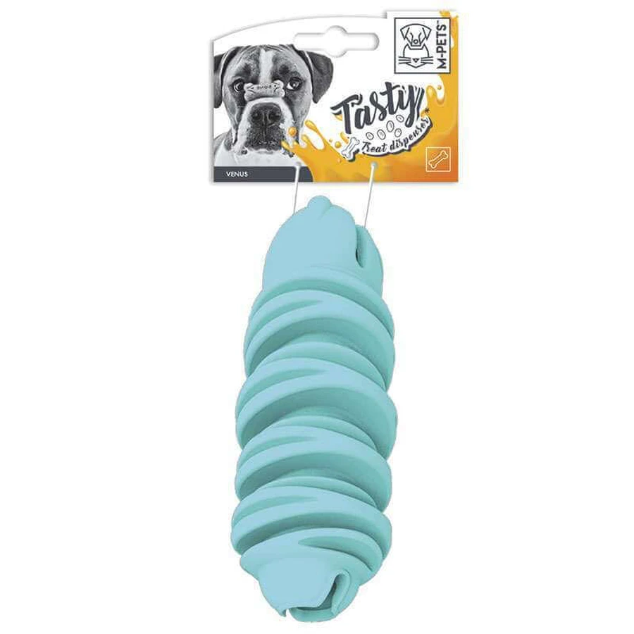 M-Pets (М-Петс) Dog Toys Venus – Іграшка-диспенсер для ласощів Венера для собак; 14,7х6,0 см (Блакитний): ціни та характеристики