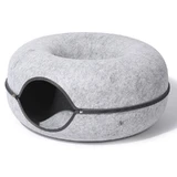 M-Pets (М-Петс) Donut Tunnel - Лежак Пончик для котів та маленьких собак; 60х60х28 см