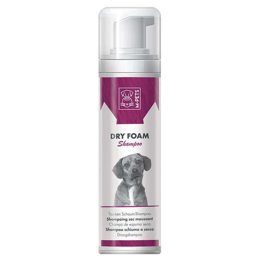 M-Pets (М-Петс) Dry Foam – Сухая пена для ухода за кожей и шерстью собак любых пород; 230 мл: цены и характеристики