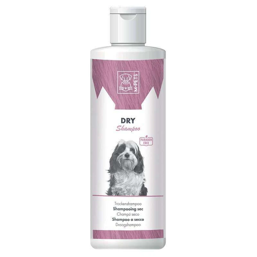 M-Pets (М-Петс) Dry Shampoo – Сухий шампунь для догляду за шкірою та шерстю собак будь-яких порід; 200 мл: ціни та характеристики