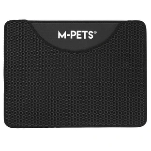M-Pets (М-Петс) Duplex Cat Litter Mat Horizontal - Килимок горизонтальний для котячого туалету; 45х65 см (Чорний)