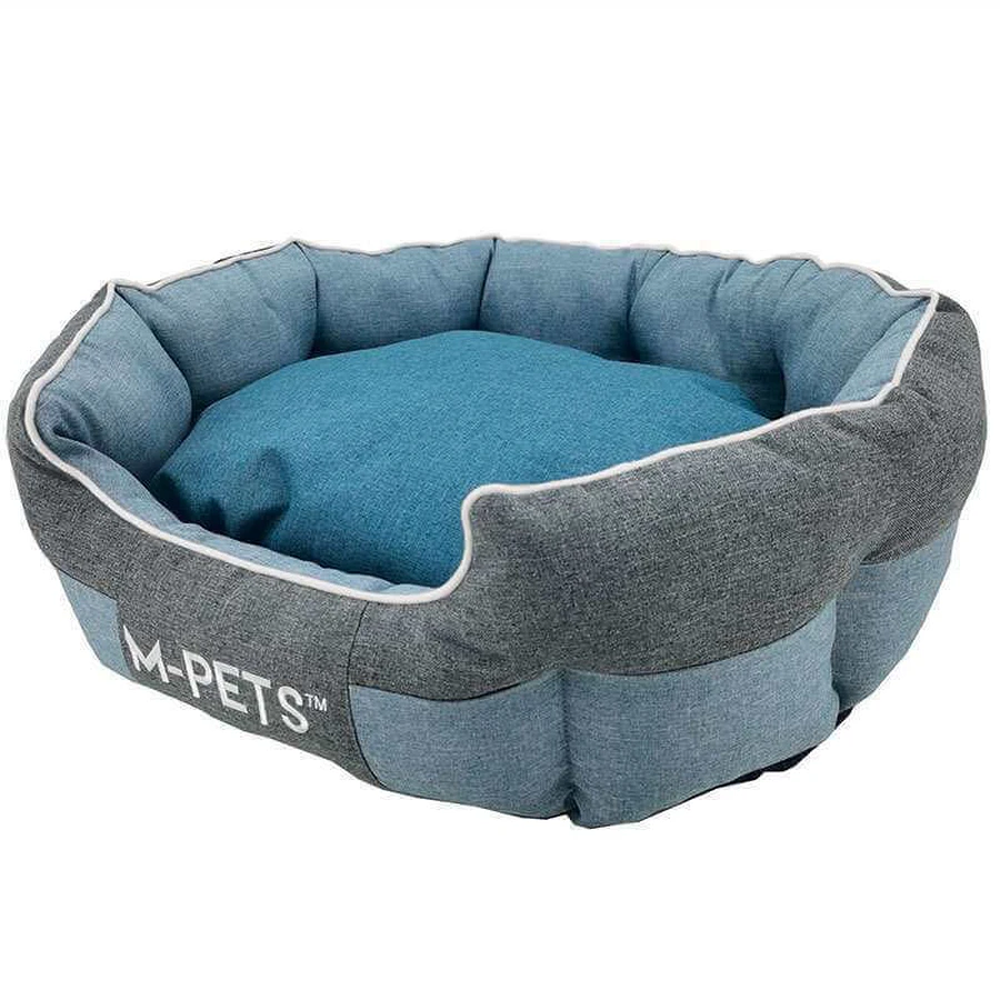 M-Pets (М-Петс) Eco Cushion – Эко-лежак со съёмной подушкой для собак различных пород и котов; 60х50х23 см: цены и характеристики