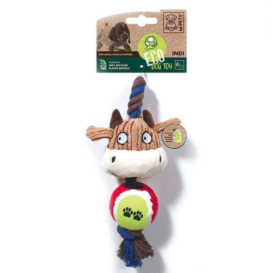 M-Pets (М-Петс) Eco Dog Toy Indi – Еко-іграшка Інди для собак; 27х13 см: ціни та характеристики