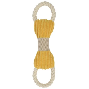M-Pets (М-Петс) Eco Dog Toy Tugi - Игрушка Туги для собак; 33x9,5x3 см (Желтый)