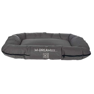 M-Pets (М-Петс) Falster Cushion – Устойчивый к царапинам матрас для различных пород собак и котов; 80х60х12 см (Серый)