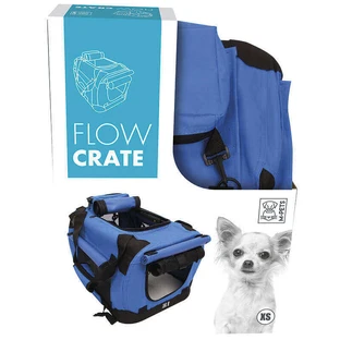 M-Pets (М-Петс) Flow Crate - Складная сумка-переноска для собак и котов; 41х28х28 см