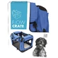 M-Pets (М-Петс) Flow Crate - Складная сумка-переноска для собак и котов; 71х51х51 см