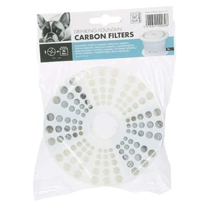 M-Pets (М-Петс) Fountain Carbon Filters – Змінний вугільний фільтр для питних фонтанів M-Pets; 2 шт.