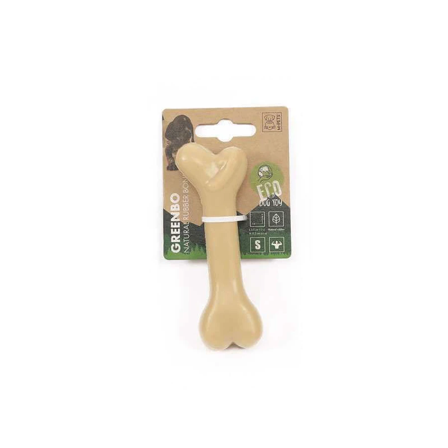 M-Pets (М-Петс) Greenbo Natural Rubber Bones – Игрушка жевательная из натурального каучука для собак; S: цены и характеристики