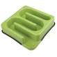 M-Pets (М-Петс) Labyrinth Slow Feed Bowl – Миска Лабіринт для повільного годування собак; 25х25х5,5 см (Світло-зелений)