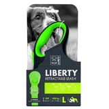 M-Pets (М-Петс) Liberty Dog Retractable Leash - Повідець-рулетка для собак; L / 8 м (Зелений)