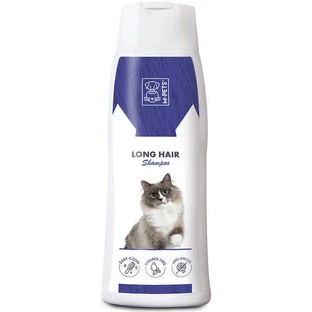 M-Pets (М-Петс) Long Hair Cat Shampoo - Шампунь для котов с длинной шерстью на всех этапах жизни; 250 мл