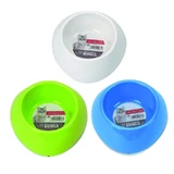 M-Pets (М-Петс) Melamine Single Round Bowl - Одинарна кругла меламінова миска для котів та собак дрібних порід; 200 мл (Кольори в асортименті)