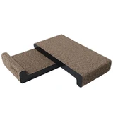 M-Pets (М-Петс) Montana Scratch Board - Картонная когтеточка-лежак Монтана для котов; 49х22х8 см