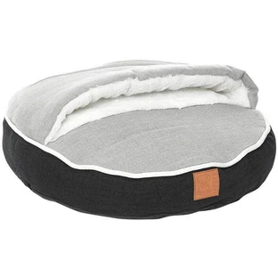 M-Pets (М-Петс) Moon Cushion – Круглый лежак с карманом для котов и собак малых пород; 50х50х8 см