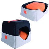 M-Pets (М-Петс) Moon Tipi – Домик-трансформер для котов и собак малых пород; 38х38х34 см