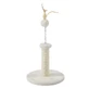 M-Pets (М-Петс) My First Cat Tree Feather - Игровой комплекс с перьями для котят; 24х24х36 см (Белый)