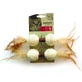 M-Pets (М-Петс) Natura Dumbbell - Набор игрушек из сизаля с кошачьей мятой для котов; Комплект