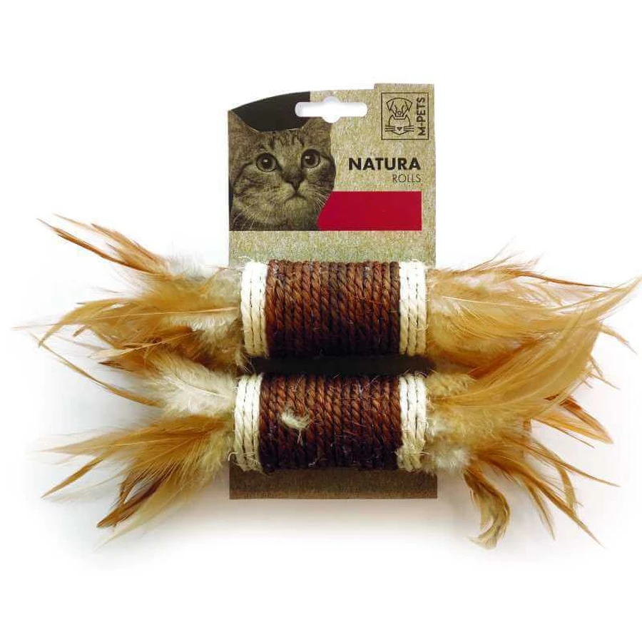 M-Pets (М-Петс) Natura Rolls - Набор игрушек-роллов из сизаля для котов; Комплект: цены и характеристики