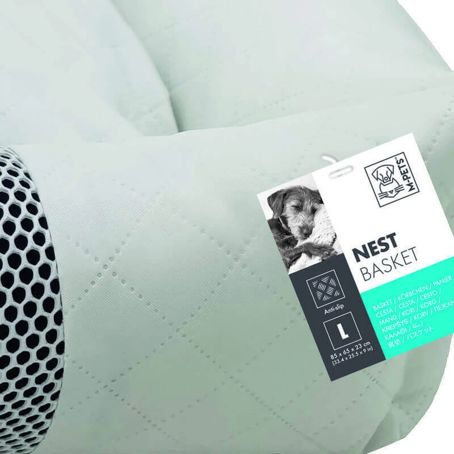 M-Pets (М-Петс) Nest Cushion - Лежак Гніздо з подушкою, що знімається, для котів та собак; 85х65х23 см: ціни та характеристики