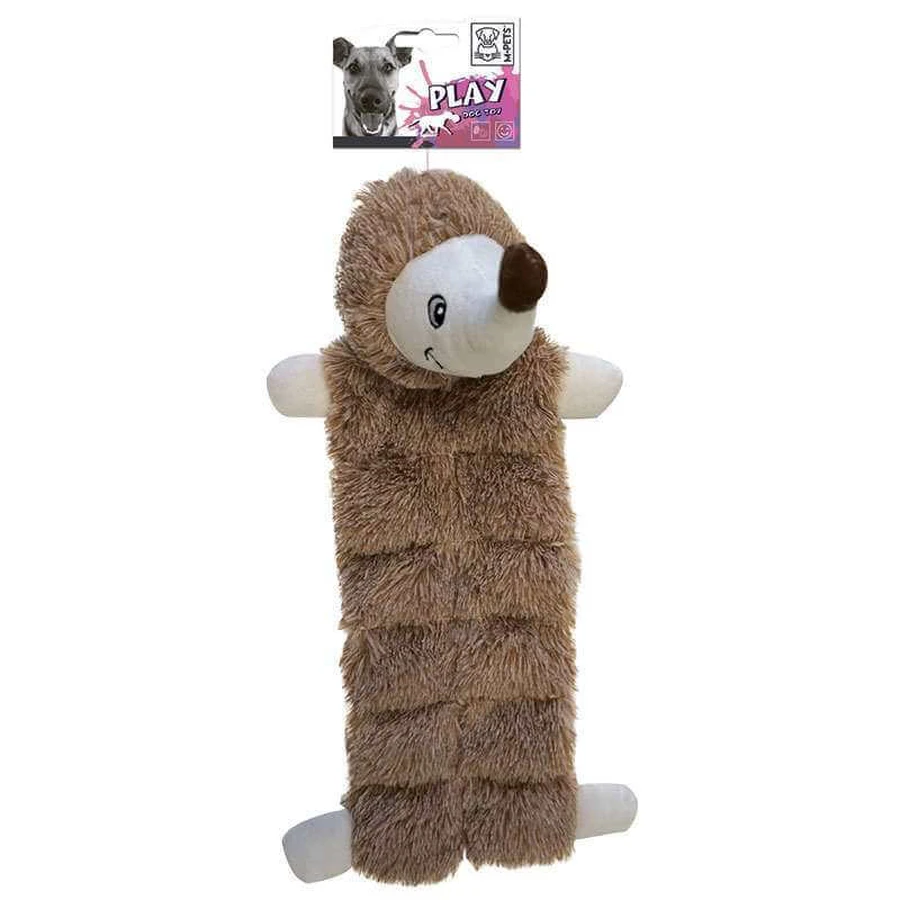 M-Pets (М-Петс) Play Dog Alphonso Squeaker – Игрушка мягкая Альфонсо с пищалкой для собак; 43х20х15 см: цены и характеристики