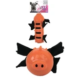 M-Pets (М-Петс) Play Toy Peggy - Игрушка Свинка для собак; 14,9х6,1 см