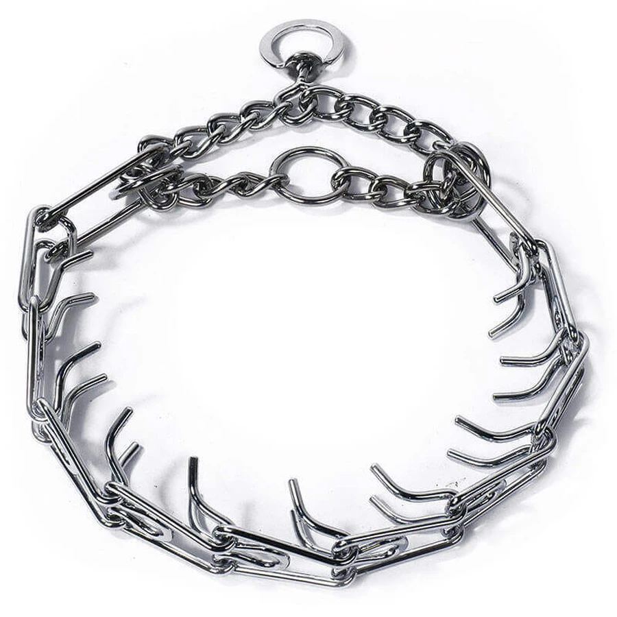 M-Pets (М-Петс) Prong Training Collar - Тренировочный металлический ошейник для собак; 3,3 мм / 50 см: цены и характеристики