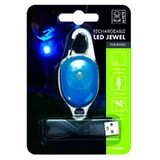 M-Pets (М-Петс) Rechargeable LED Jewel for Dog – Світлодіодний ліхарик з USB на нашийник для собак; 1 шт. (Синій)