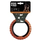 M-Pets (М-Петс) Ring King - Іграшка-кільце гумова для собак; 12,7х12,7х2,2 см (Помаранчево-чорний)