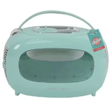 M-Pets (М-Петс) Sixties Classic Pet Carrier – Переноска Классические 60-е для котов, собак мелких пород и грызунов; 48,3x27,8x29,9 см (Голубой)