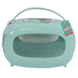M-Pets (М-Петс) Sixties Classic Pet Carrier – Переноска Класичні 60-ті для котів, собак дрібних пород і гризунів; 48,3x27,8x29,9 см (Блакитний)