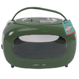 M-Pets (М-Петс) Sixties Classic Pet Carrier – Переноска Класичні 60-ті для котів, собак дрібних пород і гризунів; 48,3x27,8x29,9 см (Зелений)