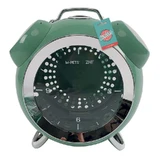 M-Pets (М-Петс) Sixties Clock Pet Carrier – Переноска-рюкзак Часы для котов, собак мелких пород и грызунов; 40х44х26 см (Зеленый)
