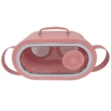 M-Pets (М-Петс) Sixties Radio Pet Carrier – Переноска Радио 60-х для котов, собак мелких пород и грызунов; 50,2x23,5x31,3 см (Розовый)