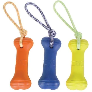 M-Pets (М-Петс) Splash Bones Toy – Игрушка водоплавающая Кость Всплеск для собак; 43х8х5 см (Цвета в ассортименте)