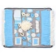 M-Pets (М-Петс) Stratege Snuffle Mat Rectangle - Нюхальний килимок інтерактивний Стратегія для собак (прямокутний); 70х65х2 см (Блакитний / Білий)