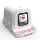 M-Pets (М-Петс) Suez Rattan Cat Toilet – Закрытый кошачий туалет с угольным фильтром и выдвижными ступенями; 69х41х42 см (Розовый)