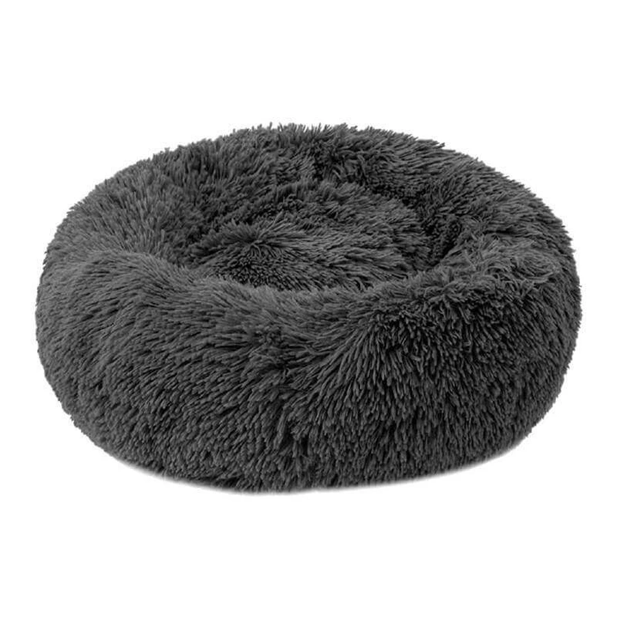 M-Pets (М-Петс) Tahiti Soft Cushions – Лежак для собак дрібних порід та котів; Ø60 см (Темно-сірий): ціни та характеристики