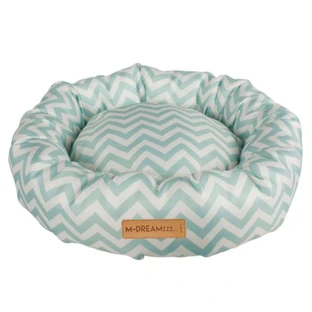 M-Pets (М-Петс) Tasmania Round Cushion – Круглый лежак для котов и собак малых пород; Ø 55 см